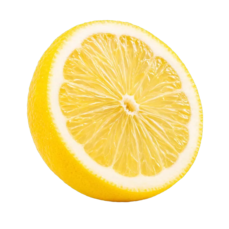 WINDBAR CHROMA WING Lemon flavor card on a transparent background (WindBar.ai)
