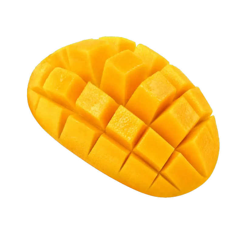 WINDBAR CHROMA WING Mango flavor card on a transparent background (WindBar.ai)