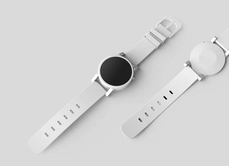 Wristwatch product photo on dark background (Unsplash stock) — WindBar.ai D91 Voyagers