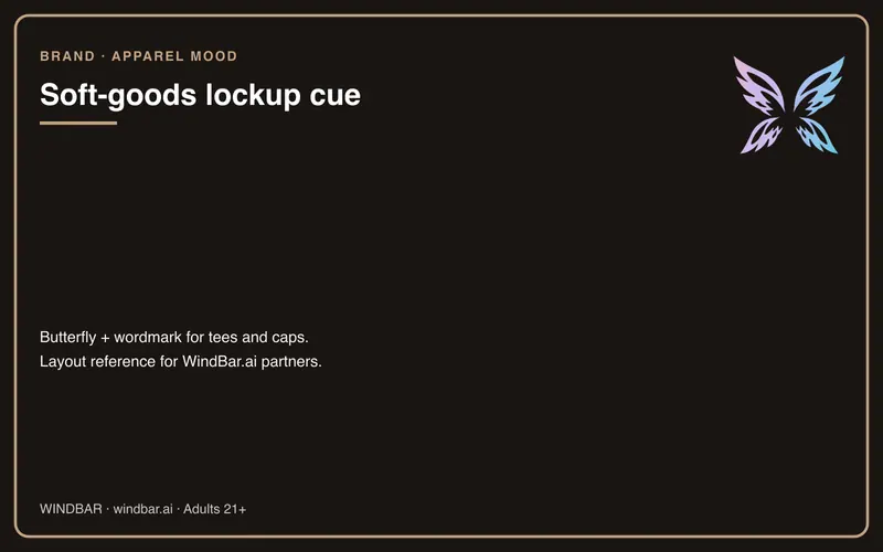 WindBar.ai WindBar Apparel Mood Lockup