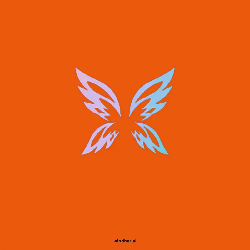 WindBar.ai logo on orange brand field